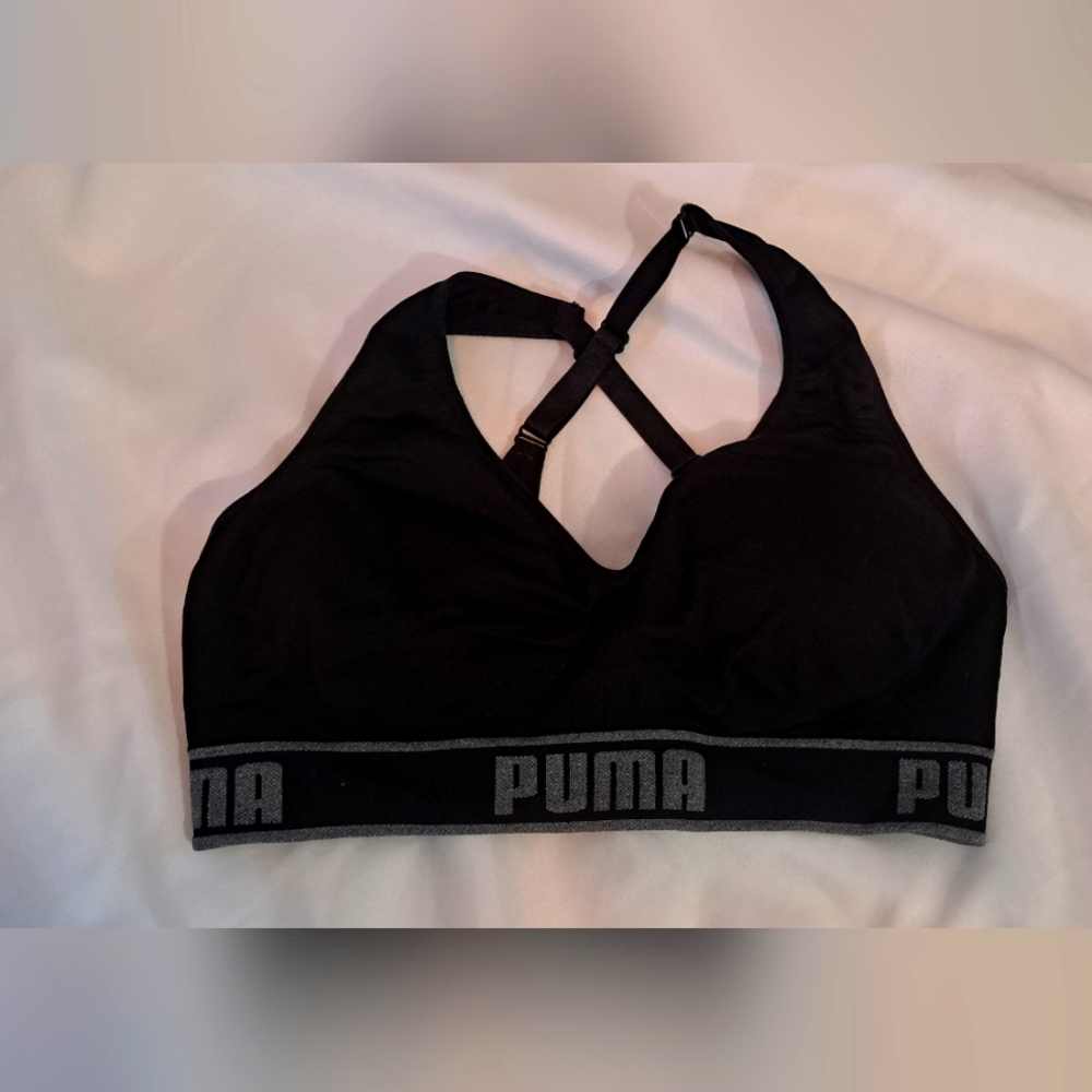 Lot of Puma sports bras.  Size large.